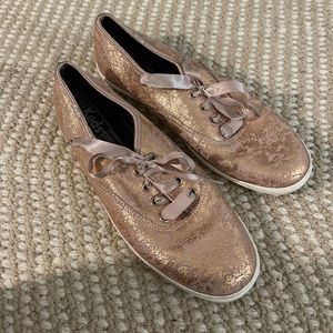 Rose Gold Keds Sneakers NWOT
